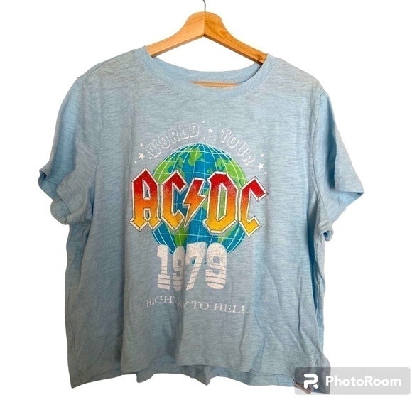 NWT GAP AC/DC FOREVER SOFT GRAPHIC TEE SIZE XL - Picture 1 of 4